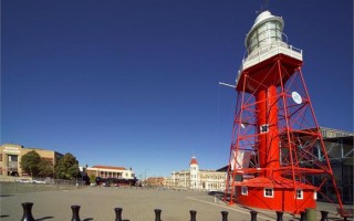 The iconic light house at Port Adelaide